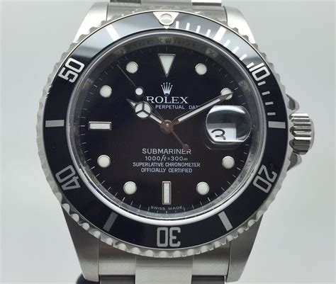 2008 rolex submariner 16610|Rolex 16610 price chart.